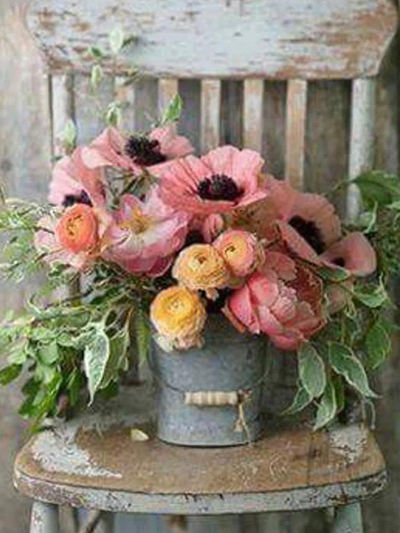 Stichting Happy Flower Boeket in emmer